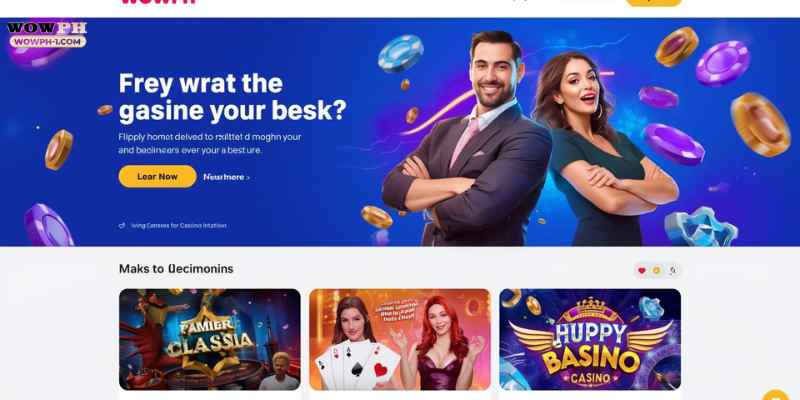WOWPH casino platform interface