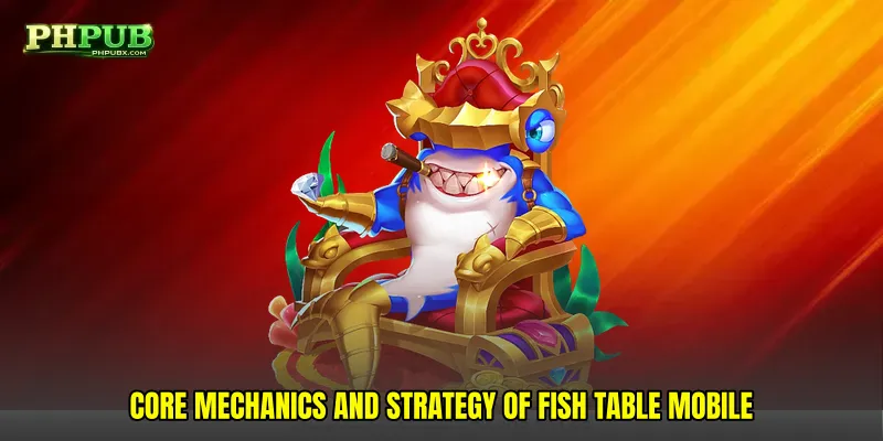 Core mechanics and strategy of Fish table mobile