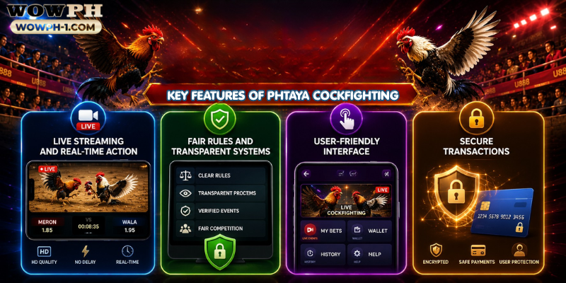 Key Features of PHtaya Cockfighting